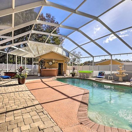 Cozy Home In Heart Of Tampa With Lanai And Pool! Exterior photo